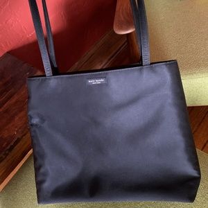 Black Satin Kate Spade Purse